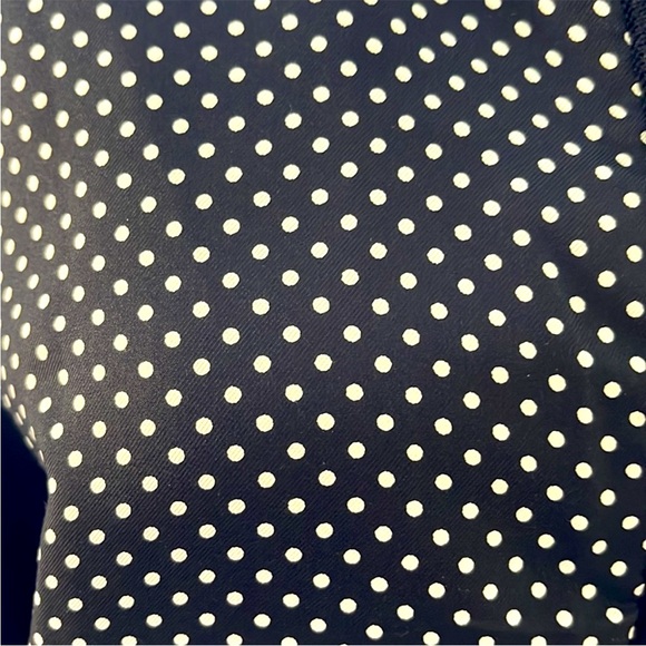 Lauren by Ralph Lauren Micro Polka Dot Cardigan Medium - Picture 4 of 10